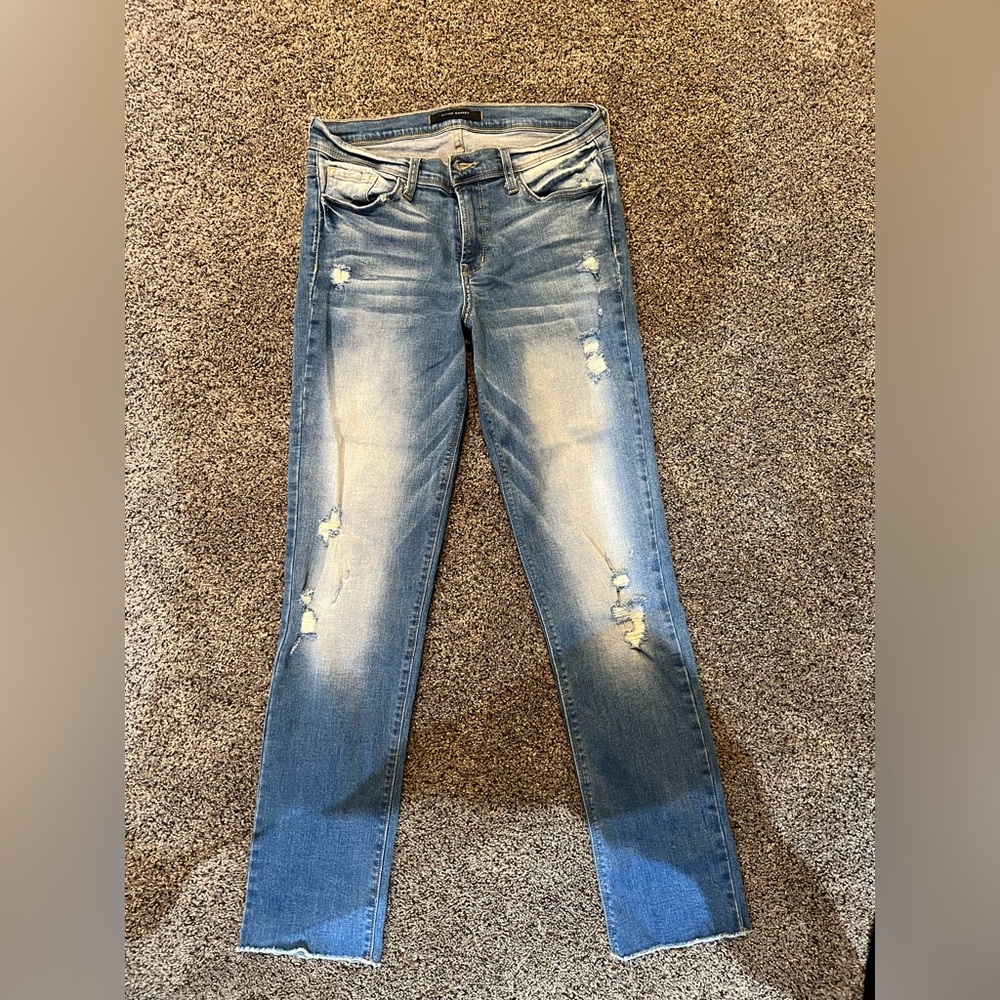 Flying Monkey Mid Rise Ankle Straight jeans